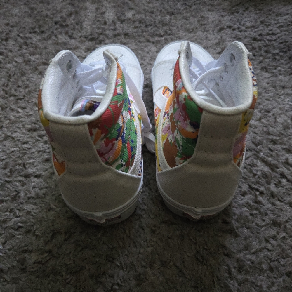 Vans Sk8 Hi Together As Ourselves Women Size 8 White Multi 032026 - Picture 6 of 8